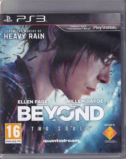 Beyond Two Souls - PS3 (B Grade) (Used) (eng)